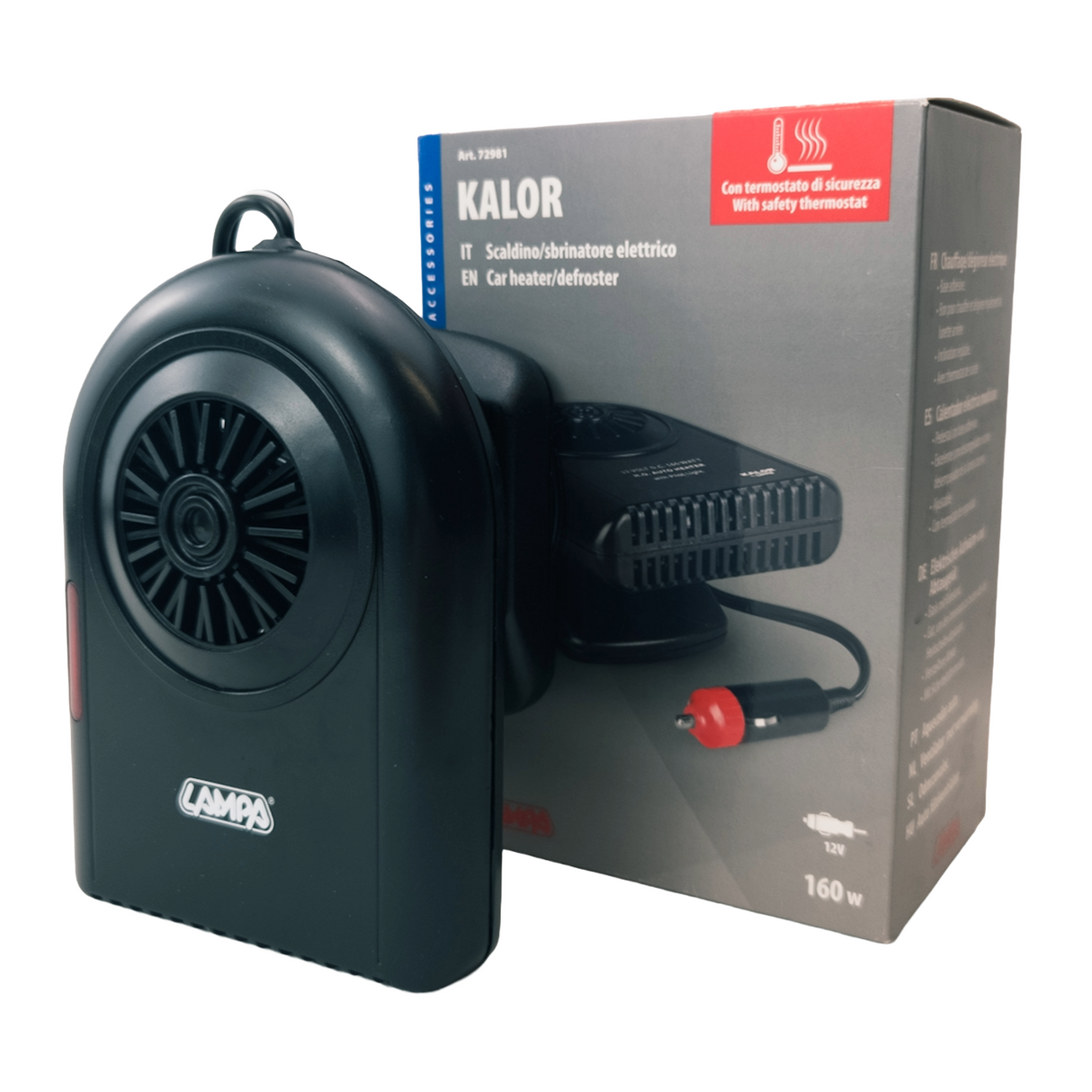 Car dehumidifier cigar lighter 12V 160W