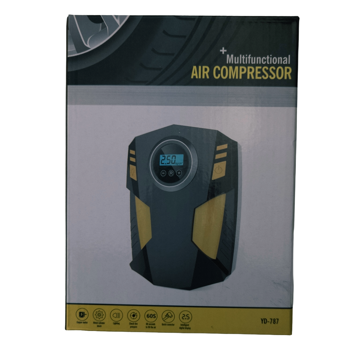 Autós kompresszor multifunkciós 12V