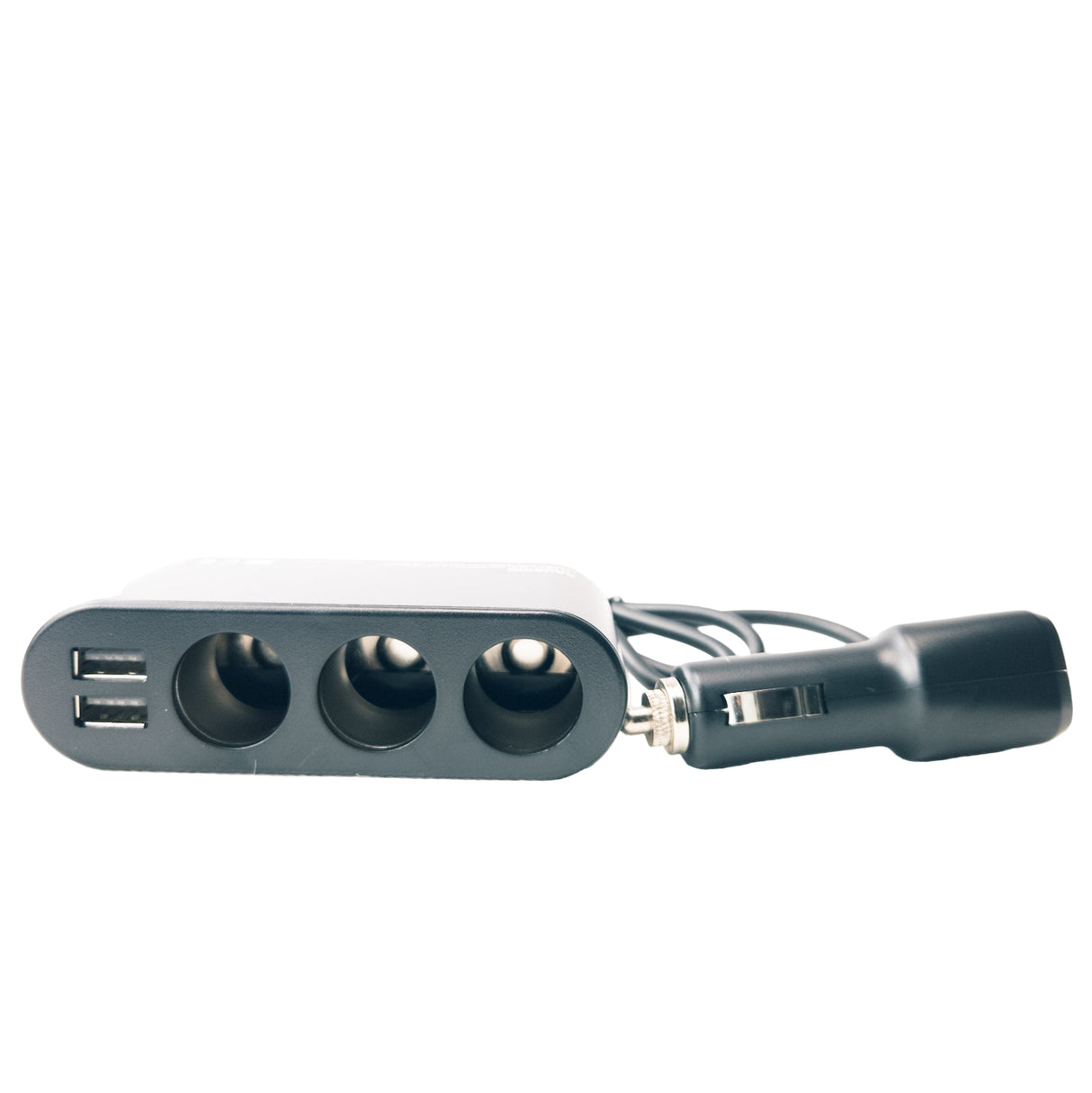 Cigarette Lighter Splitter with Voltmeter (3+2xUSB) 80W