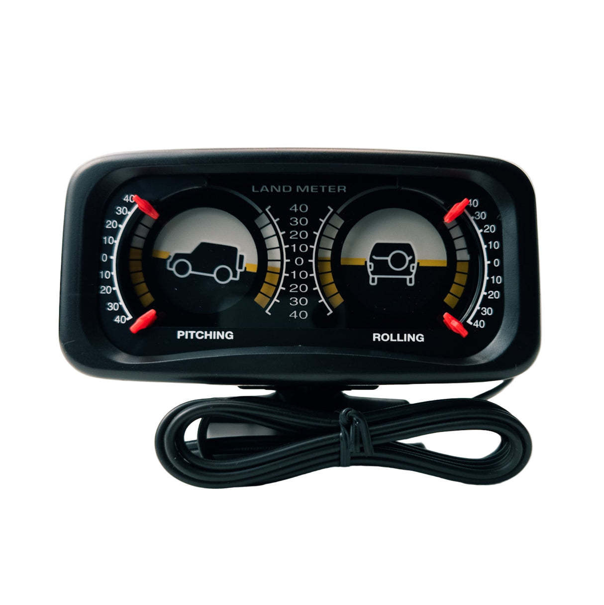 Inclinometer for vehicles with backlight 12V
