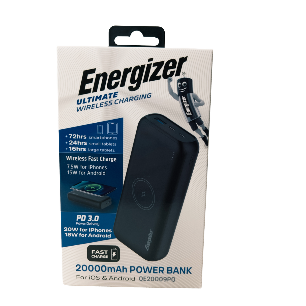 Wireless Power Bank 20,000mAh