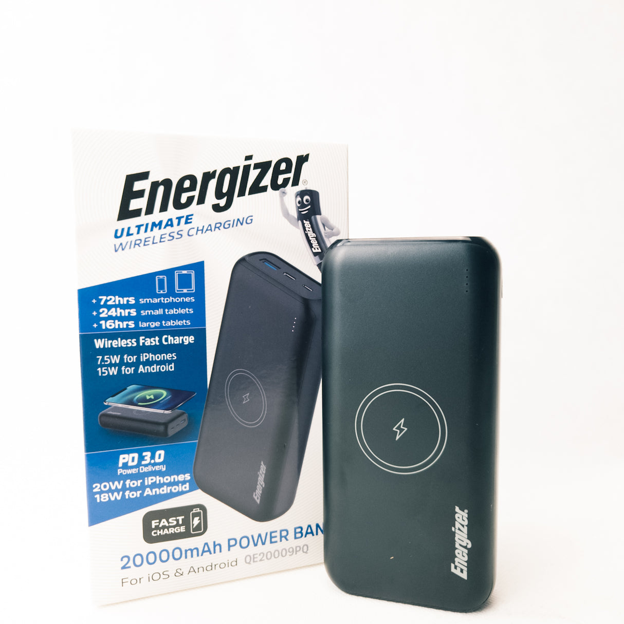Wireless Power Bank 20,000mAh