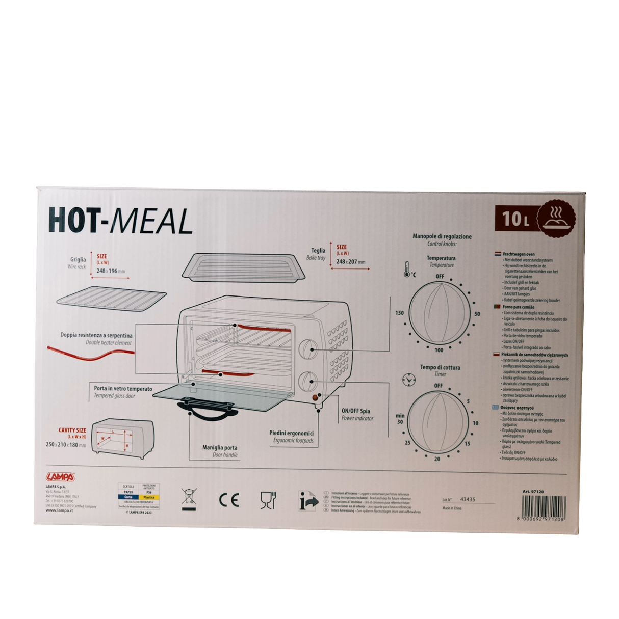 Mini Portable Oven 24V 300W