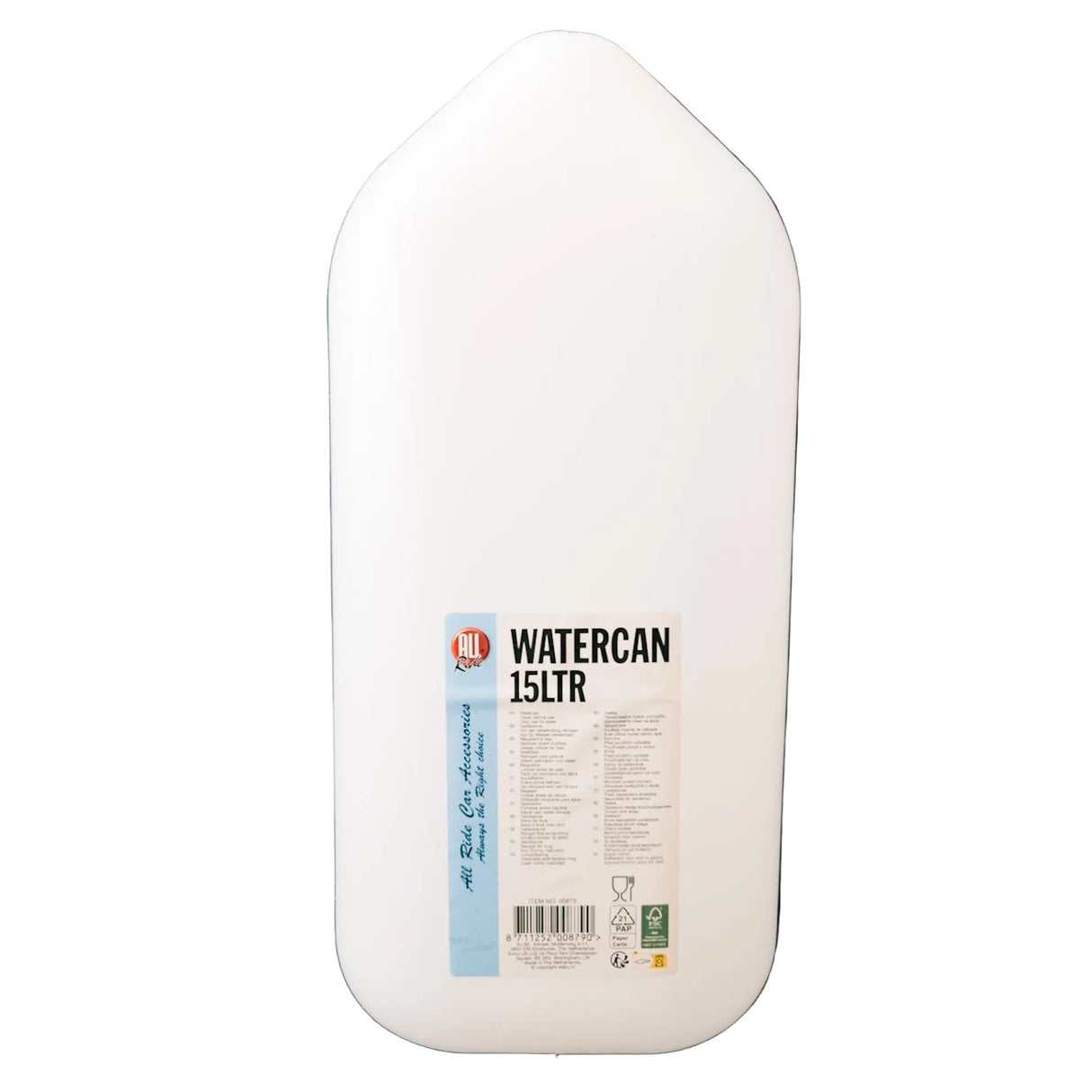 Plastic dispenser can 15l