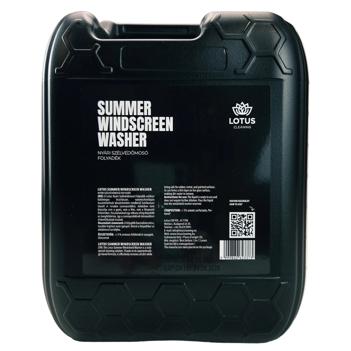 Car windshield washer fluid summer 5L