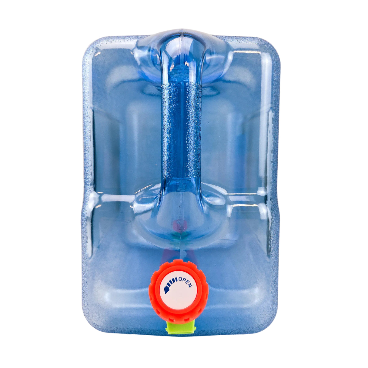 Műanyag vizes kanna átlátszó csapos 12l