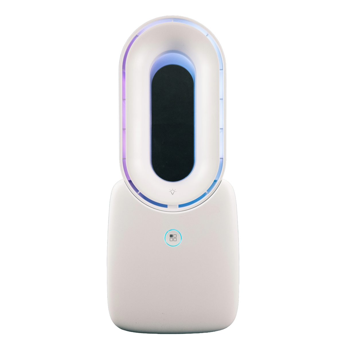 Asztali ventilátor LED hangulat világítással 1800mah