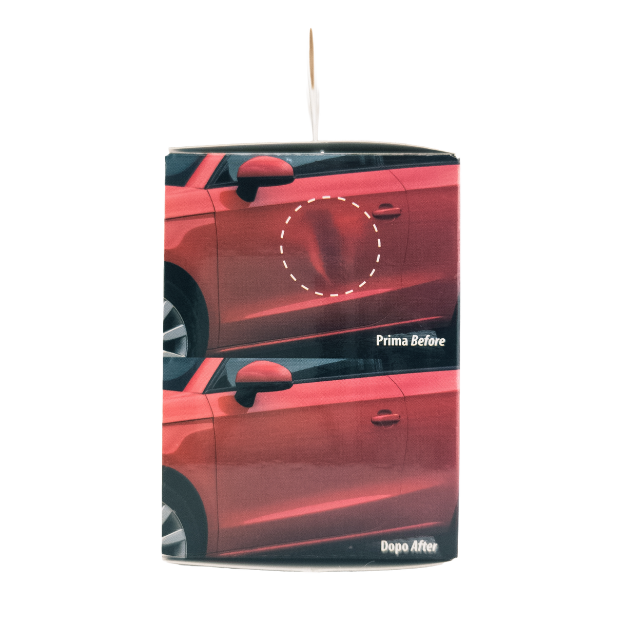 Car dent repair with vacuum suction cup