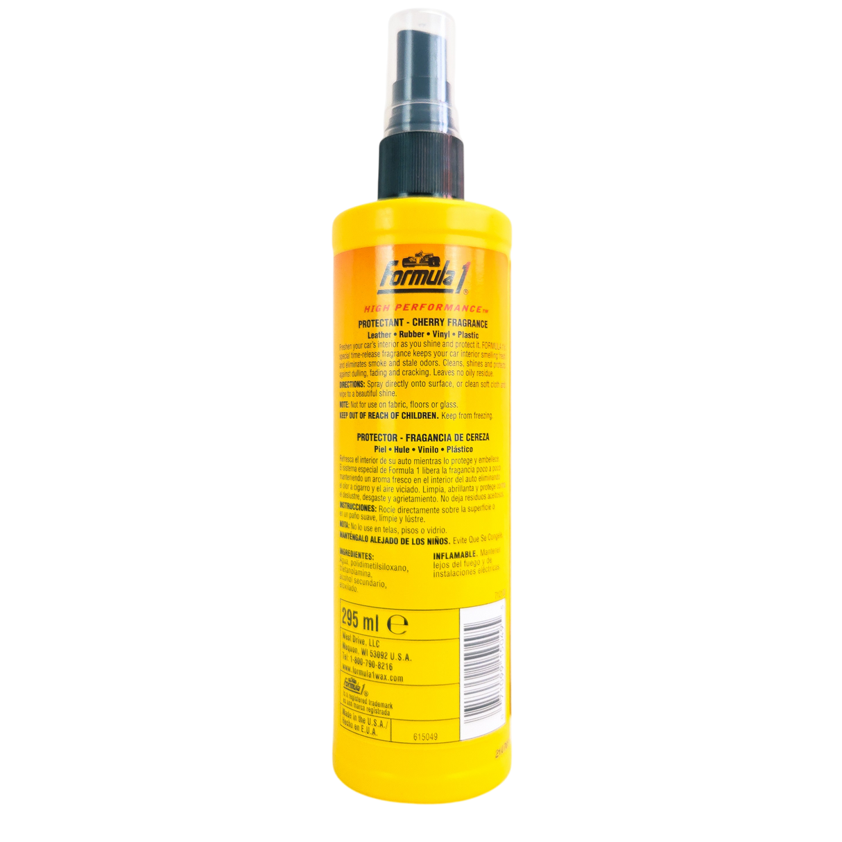 Műszerfal ápoló és tisztító spray Cherry illlatú 295ml
