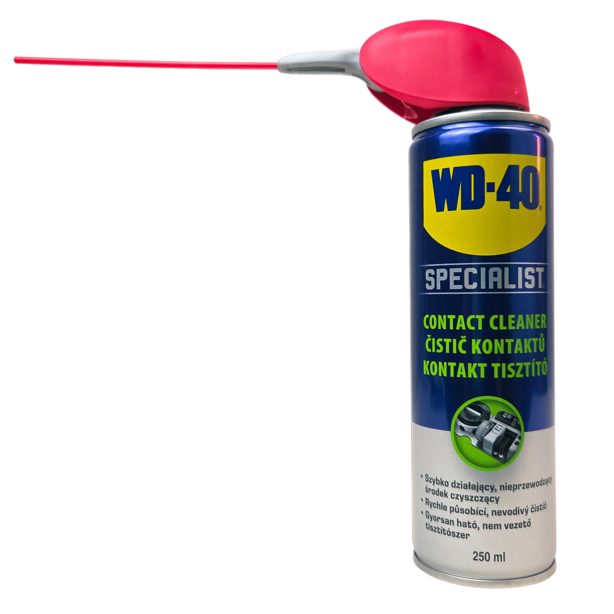 WD40 kontaktspray gyorshatású 360°-os szelep fejjel 250ml
