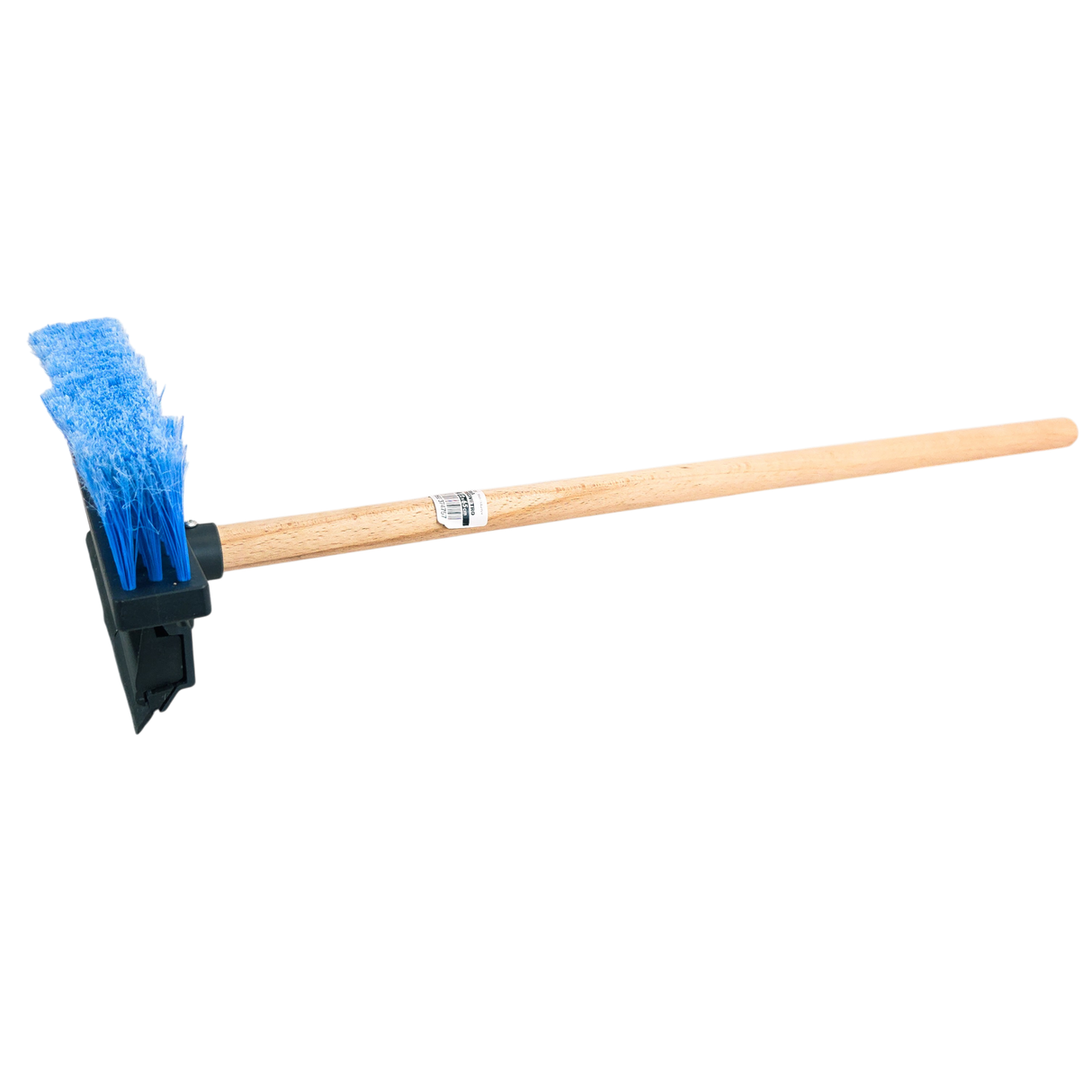 Autós ablaklehúzó és mosó kefe üvegfelületre 25cm fa nyéllel 60 cm