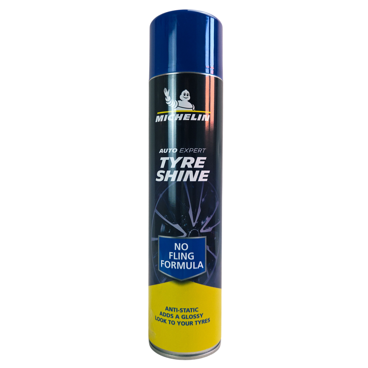 Autógumi ápoló spray és fényesitő mélyfekete, antisztatikus védelemmel 520ml