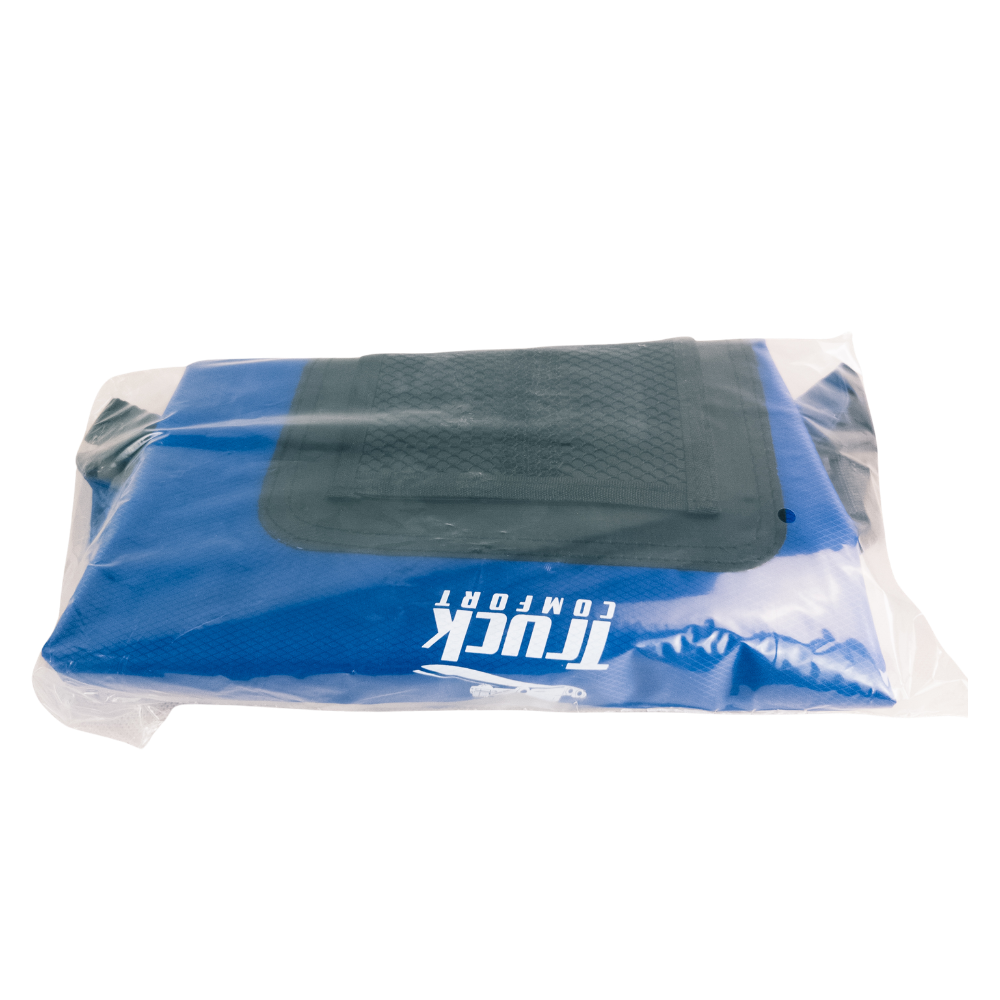 Camping shower with PVC coating 20L blue