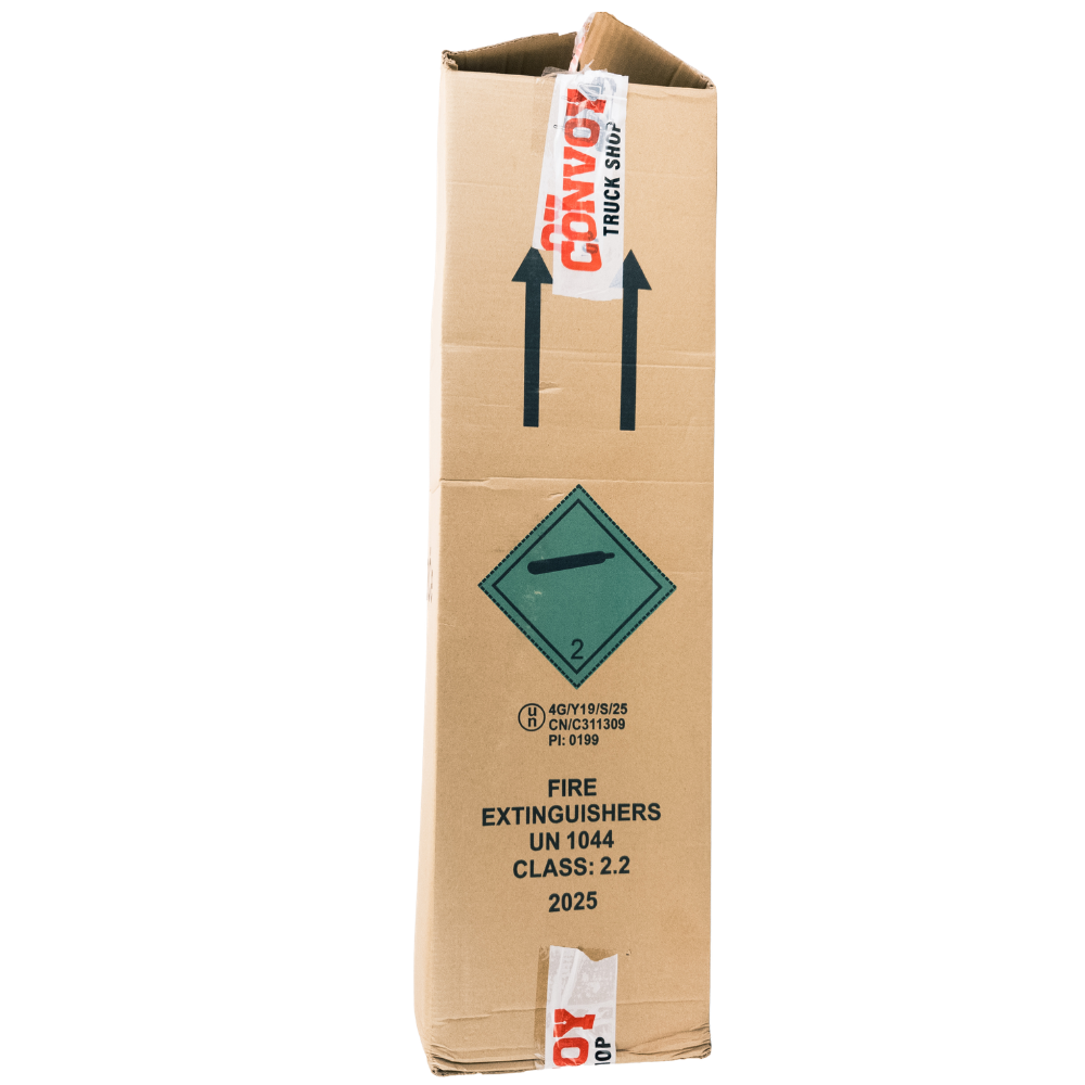 Powder fire extinguisher ABC with bracket and pressure gauge