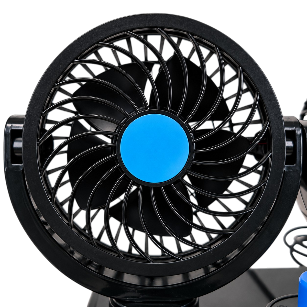 Autó ventilátor duplás 2x15cm