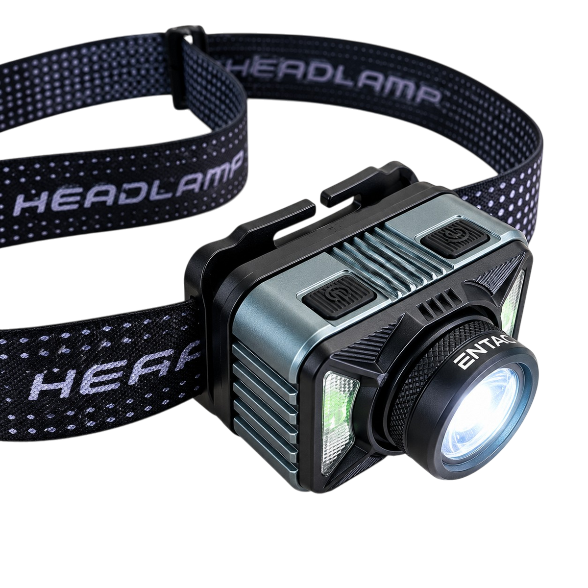 Fejlámpa tölthető ledes 1200 lumen IP65 fókuszálható, szenzoros