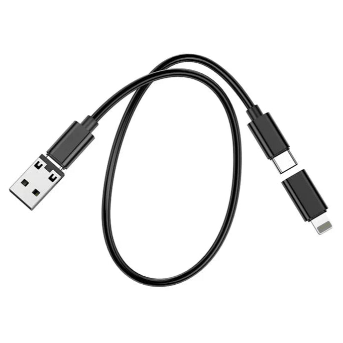 Data cable 6 IN 1 travel transfer set in storage box black U114