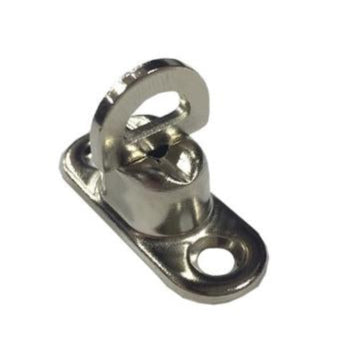 Ponyvafül forgatható 22x13mm, felületkezelt babacsat