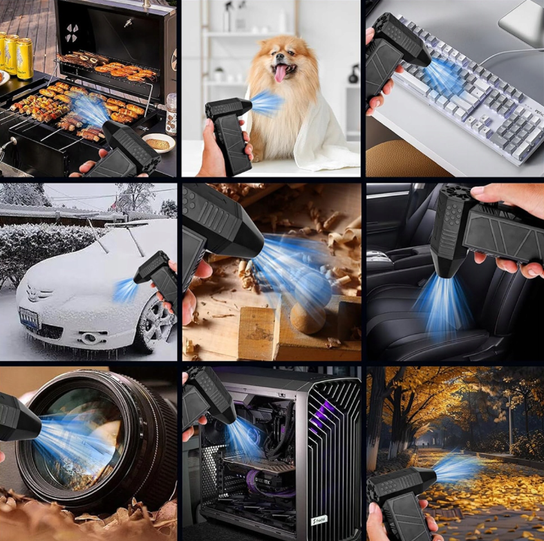 Mini légfúvó vezeték nélküli prémium TOP