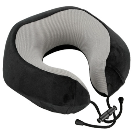 Ergonomic neck pillow, blackish-grey