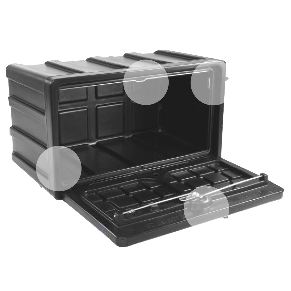 Tool box plastic thick -walled