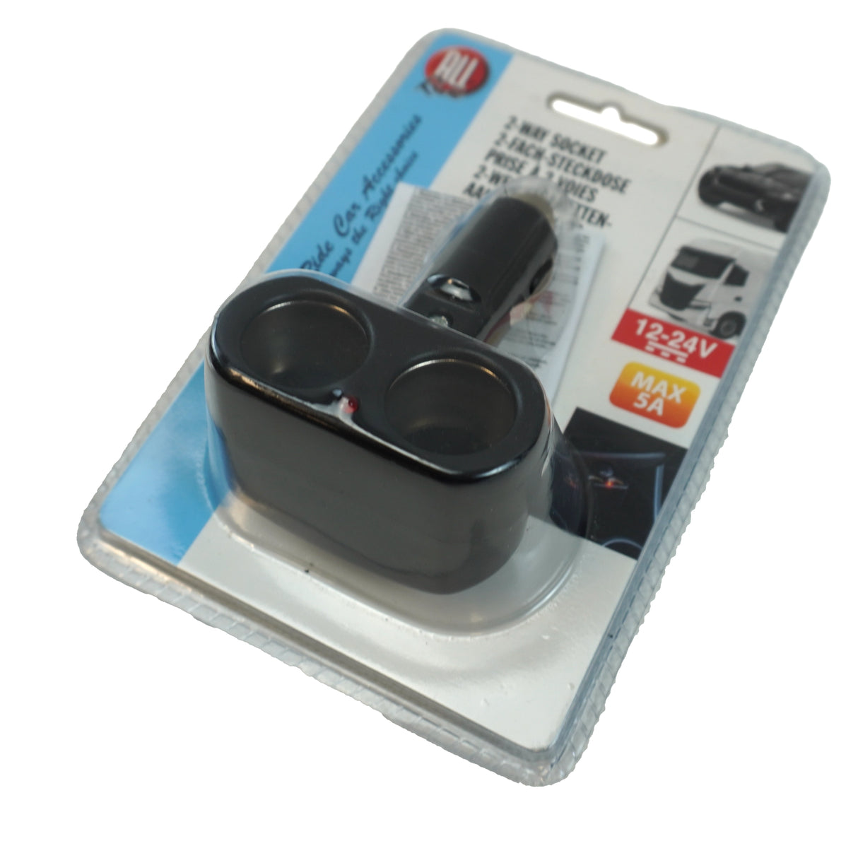 Szivargyújtó elosztó 2-es fix