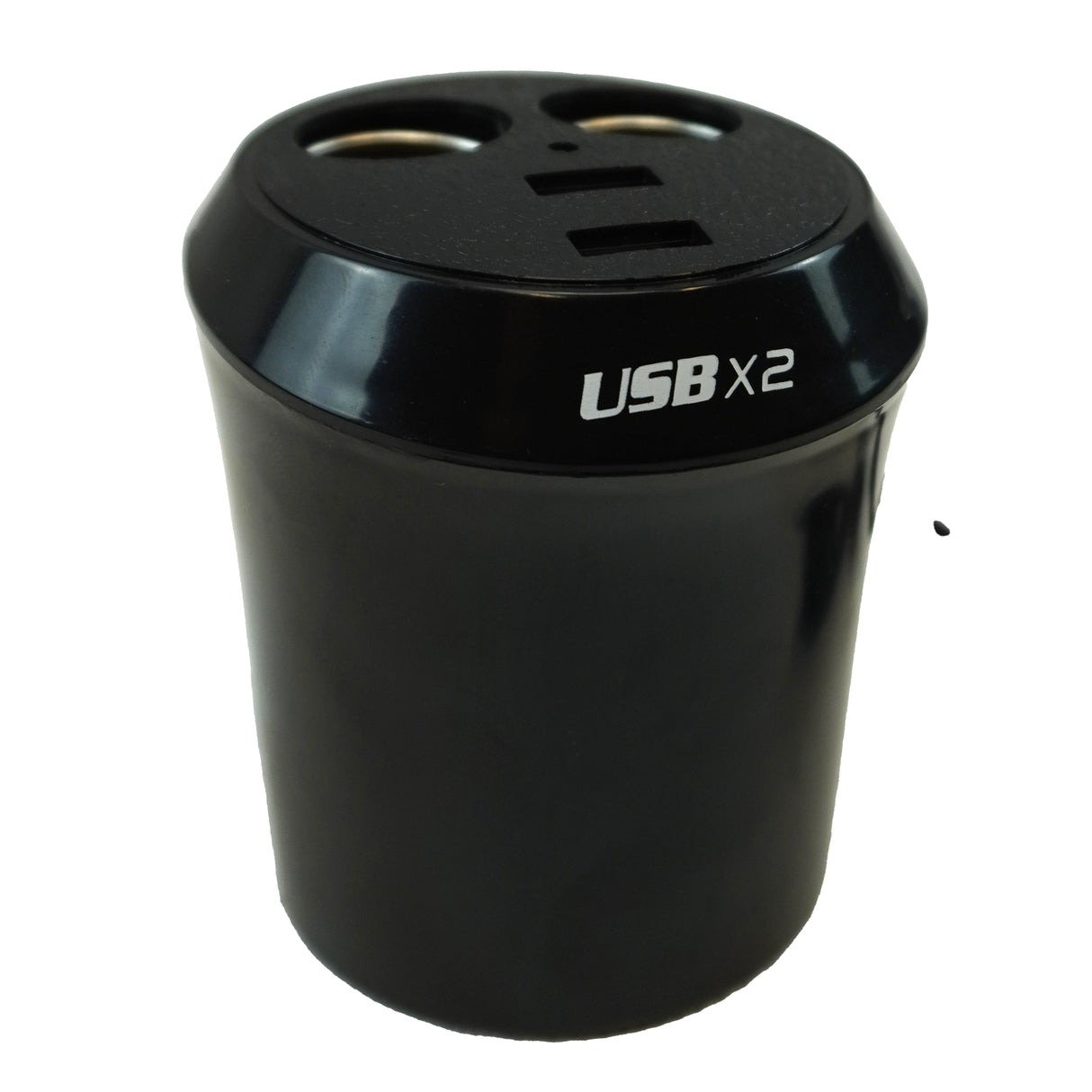 Dupla szivargyújtó elosztó 2 USB kimenettel pohártartóba
