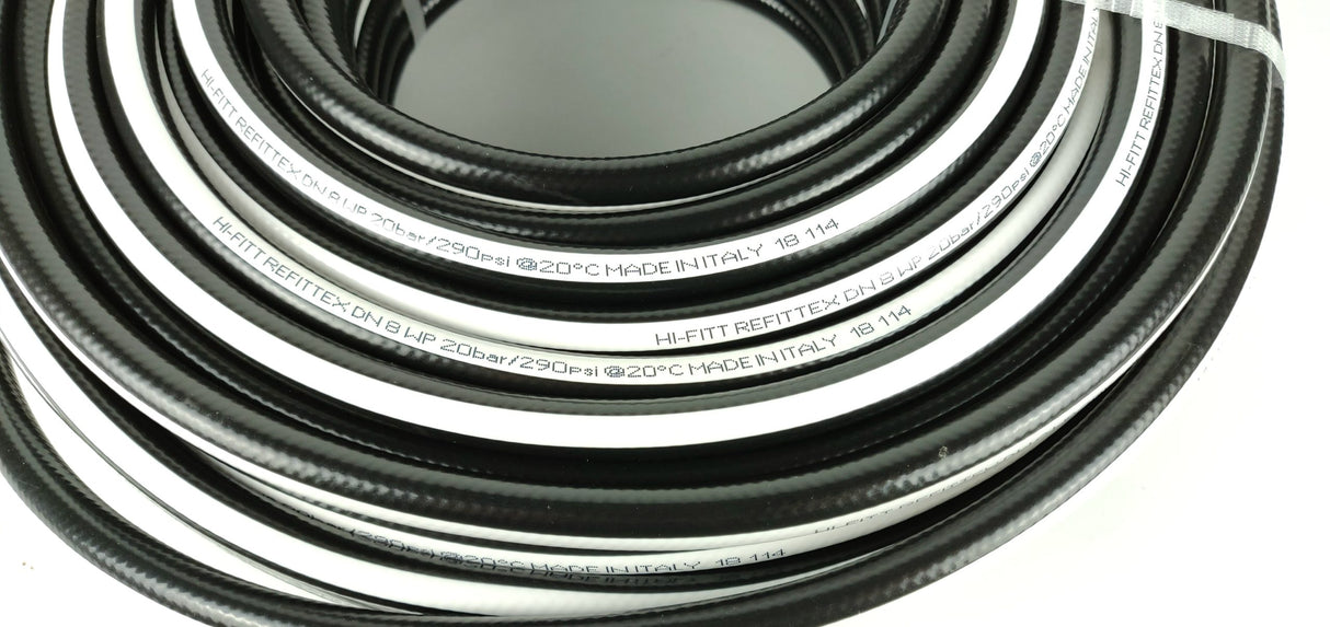 Szövetbetétes tömlő 8mm