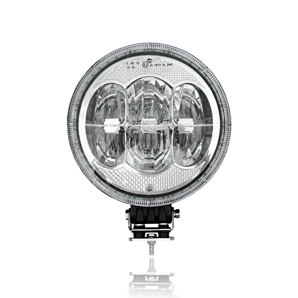 Távfényszóró nagy kör LED-es fehér 12/24V