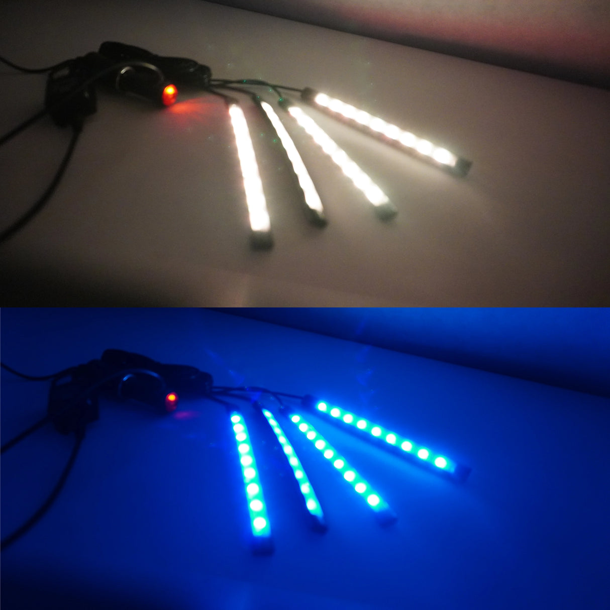 Távirányítós LED szalag belső térbe - 12V - 4x9 LED