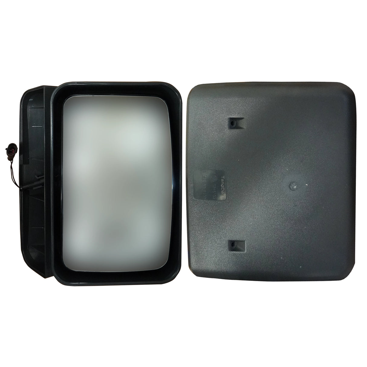 Tükör rámpa Iveco-hoz 284x185mm fűtött fém gyűrűs