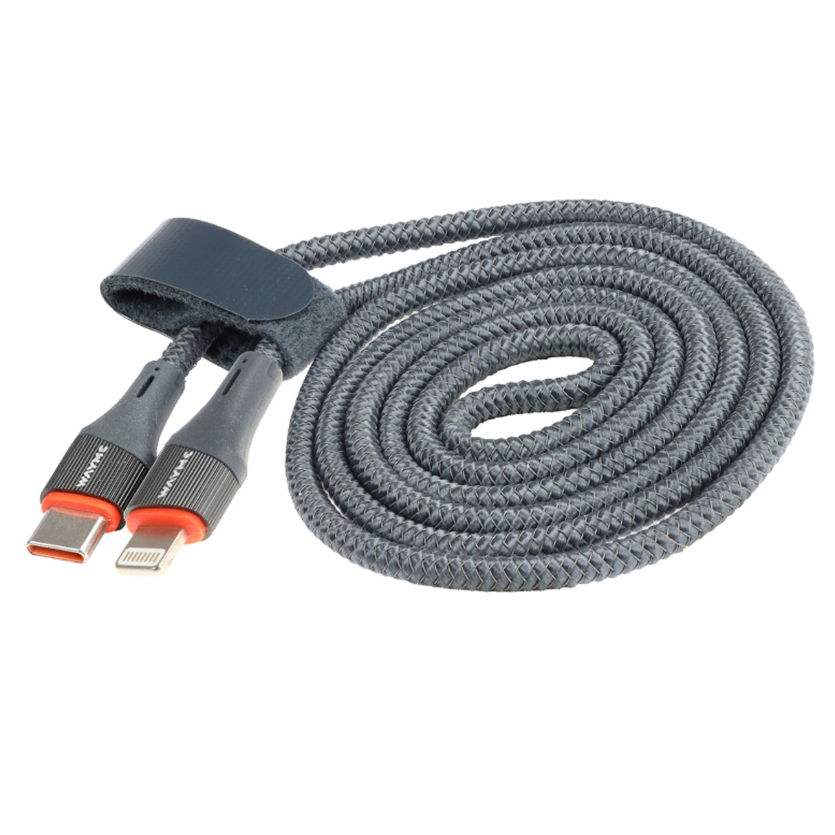 USB adat- és töltőkábel 100 cm, USB-C > Lightning, max. 30W
