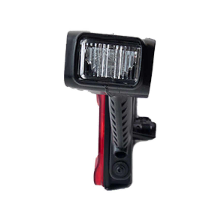 Trailer rear lamp with rubber lamp 4 connectors