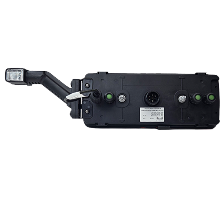 Trailer rear lamp with rubber lamp 4 connectors