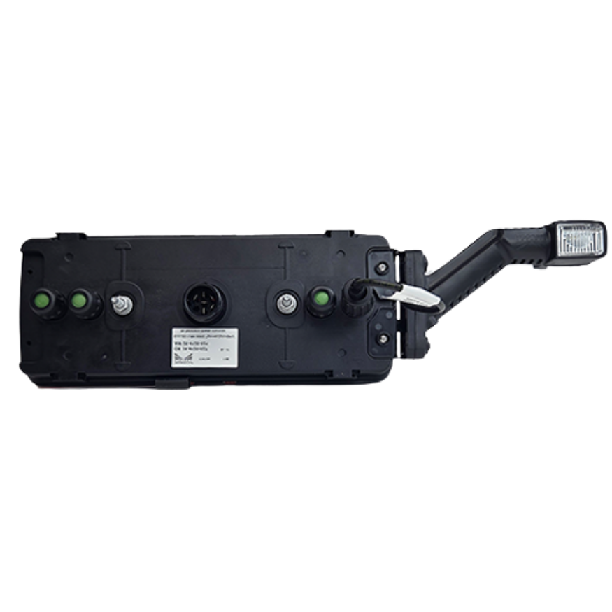 Trailer rear lamp with rubber lamp 4 connectors