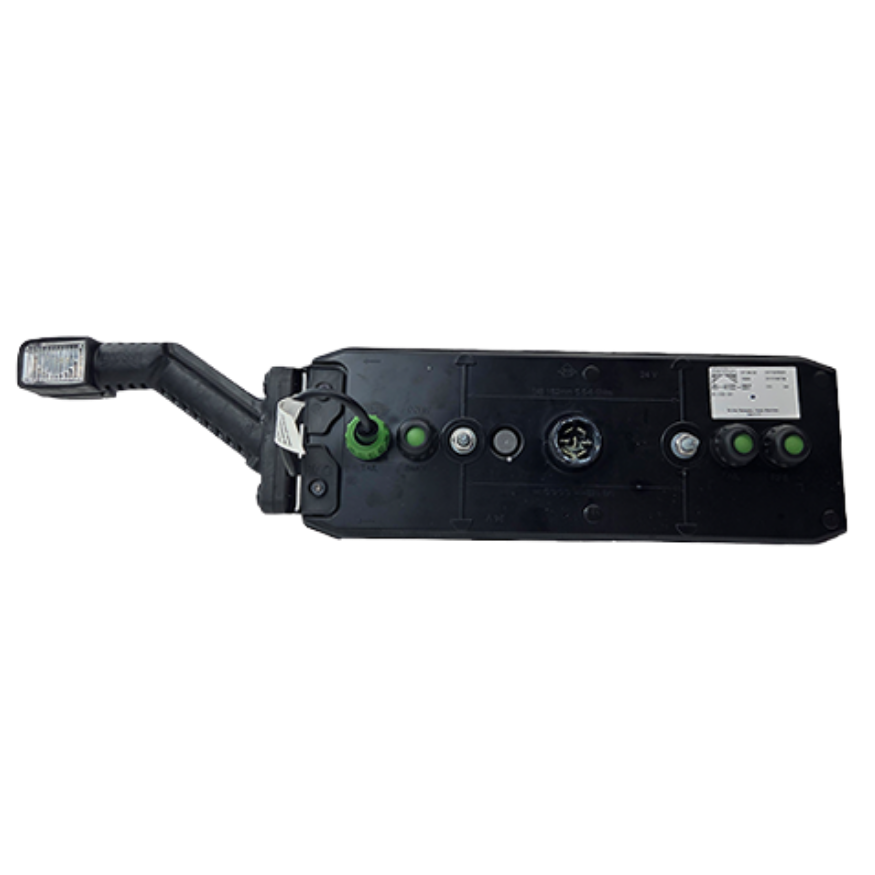 Trailer rear lamp with rubber lamp 4 connectors