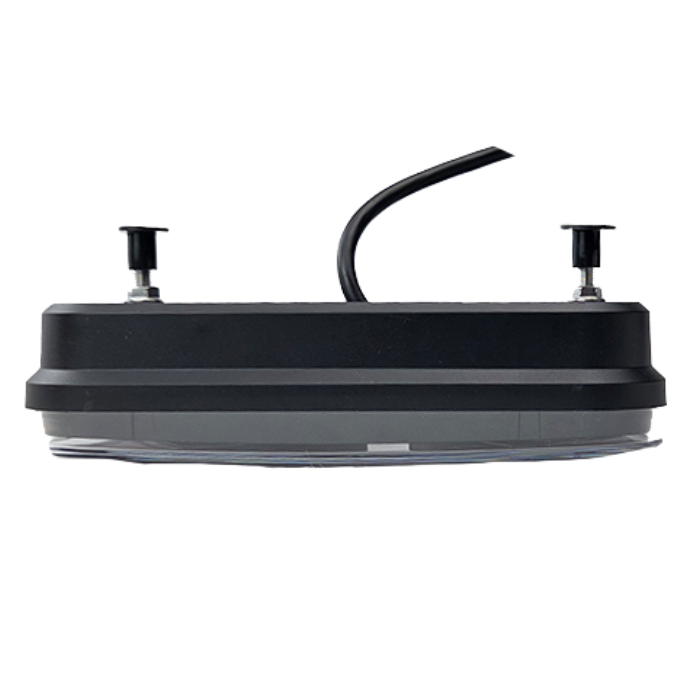 Lámpa LED 5 funkciós háromszög prizmás 12V