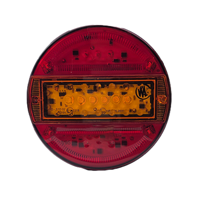 Lamp circle strip indexed LEDs 12/24V thin
