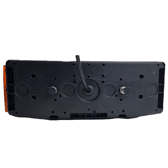 Lámpa LED 7 funkciós háromszög prizmás 12-24V