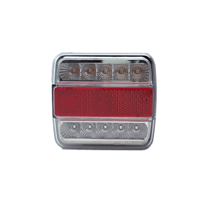 Lámpa LED 4 funkciós prizmás 12V/24V