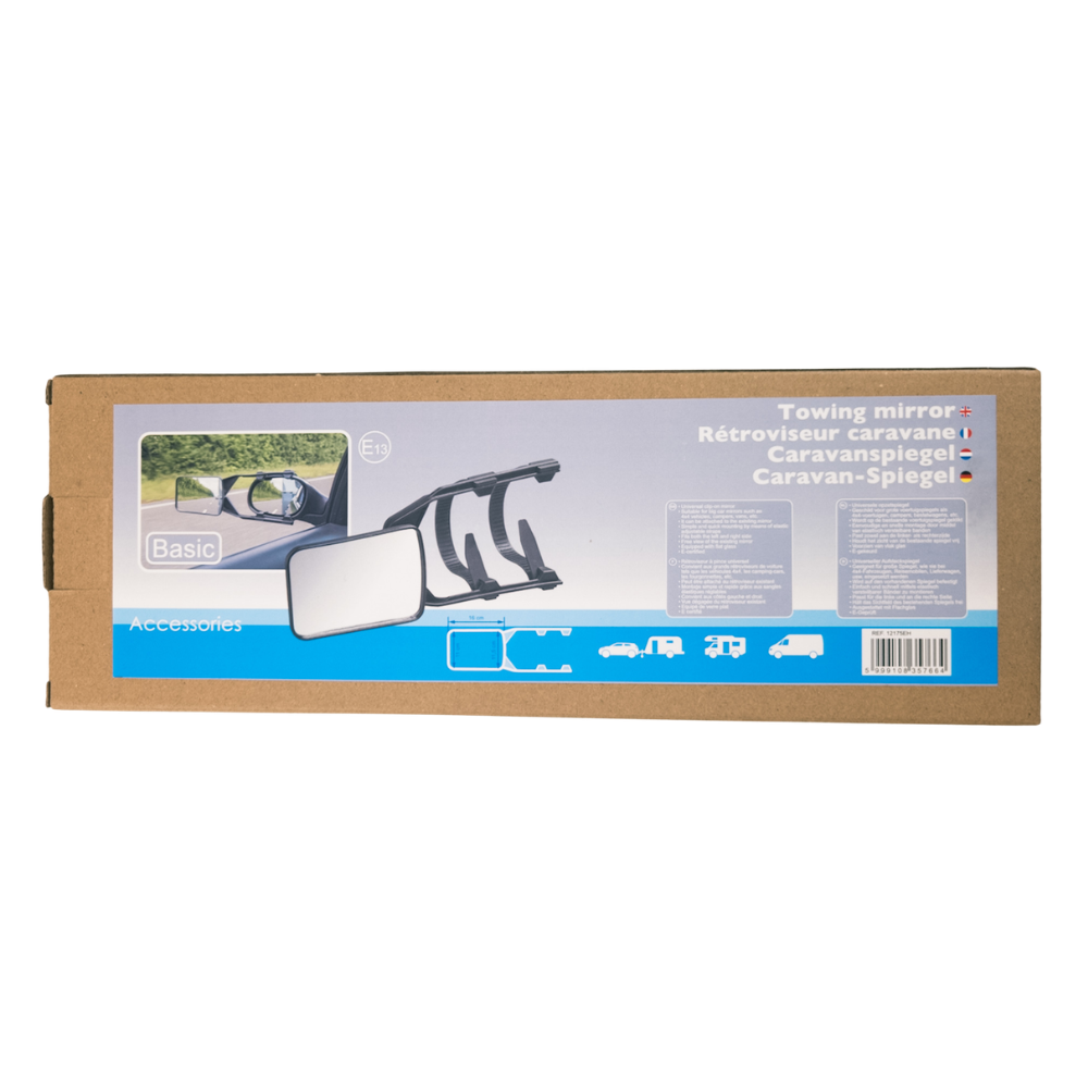 Towing mirrors for caravans