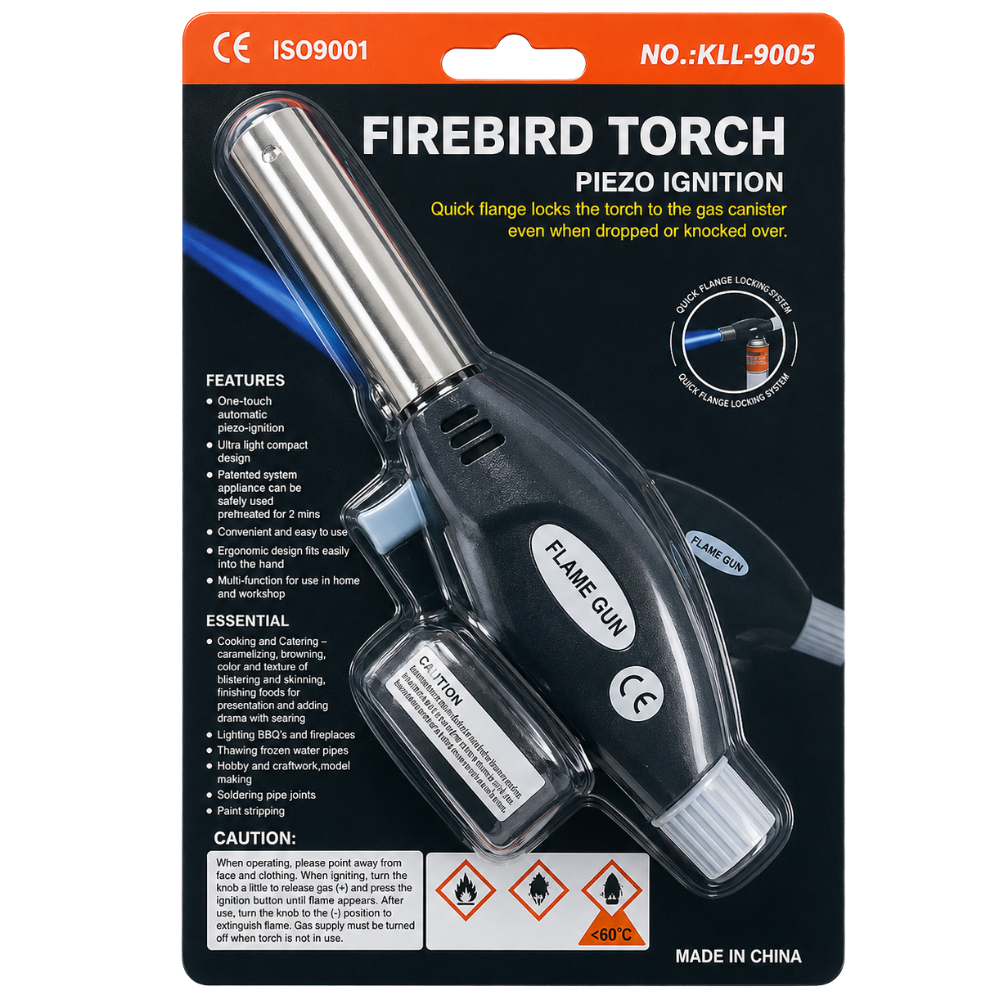 Gas soldering torch for 227g gas cylinder Premium
