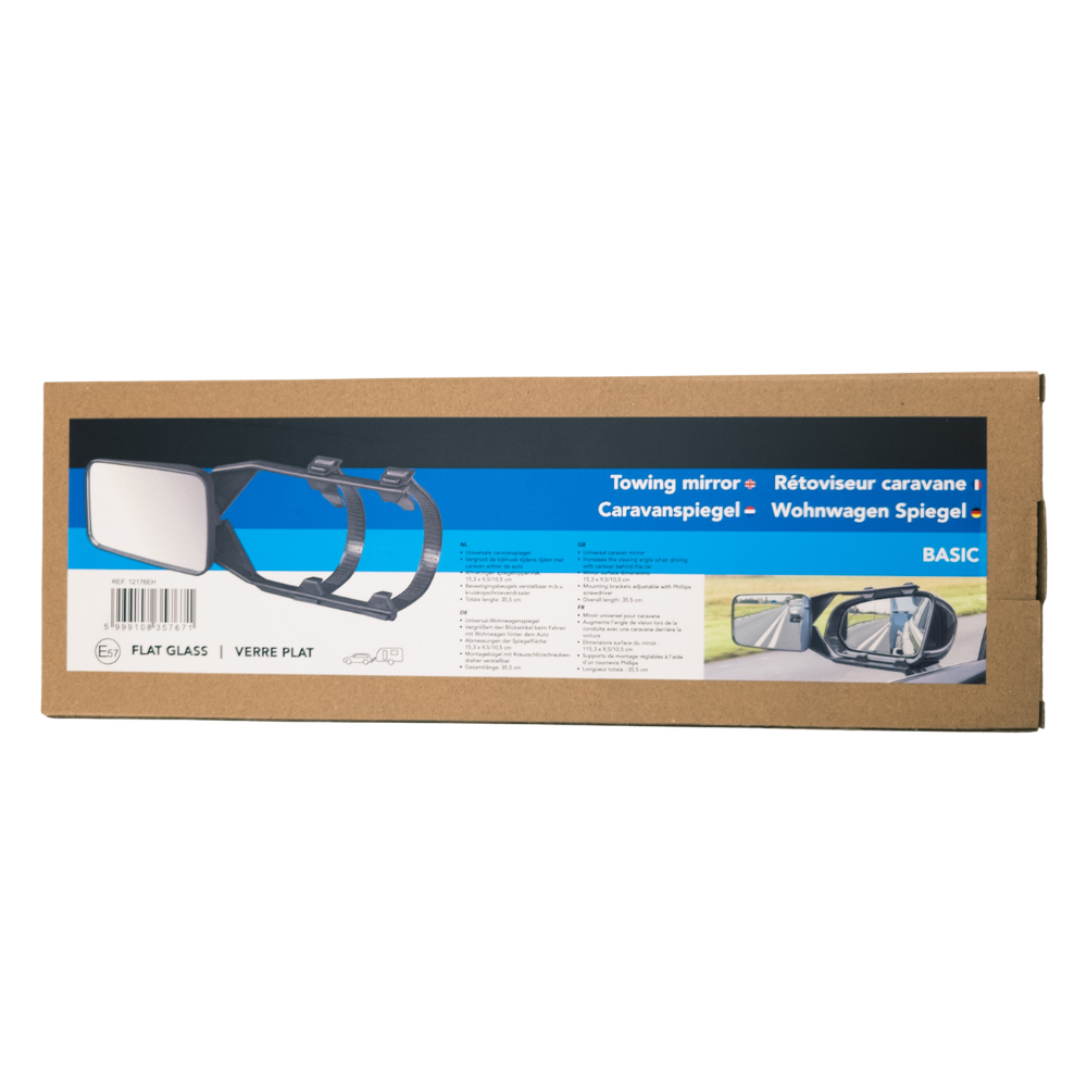 Towing mirrors for caravans