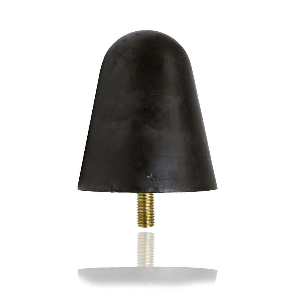 Ütköző gumi univerzális kisteherautó tehermentesítő, M12 csavaros kúp nagy 8,5x10cm