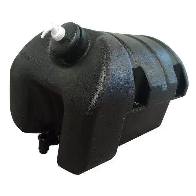 Víztartály 30l fekete Square30 szappanadagolóval LOKHEN