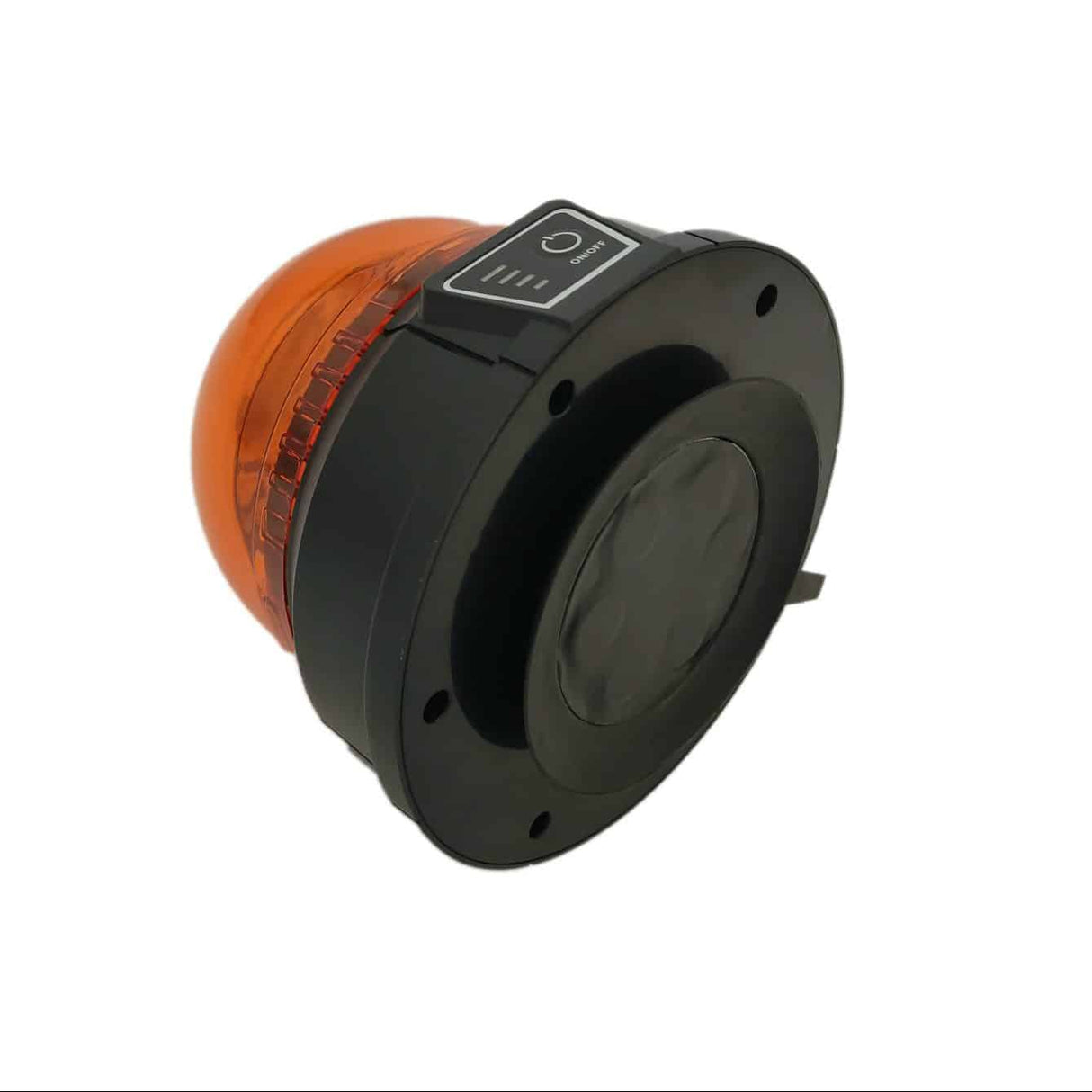 Villogó LED-es sárga tölthető 12/24V