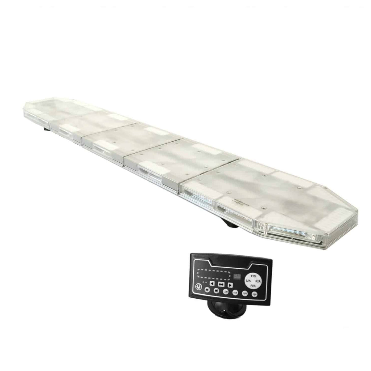 Villogólámpa fényhíd LED sárga kontrollerrel 12/24V 180W