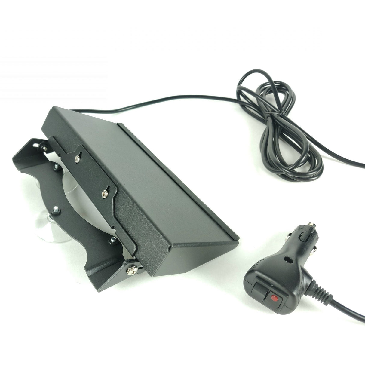 Villogólámpa szélvédőre 8LED sárga 12/24V 17 funkciós
