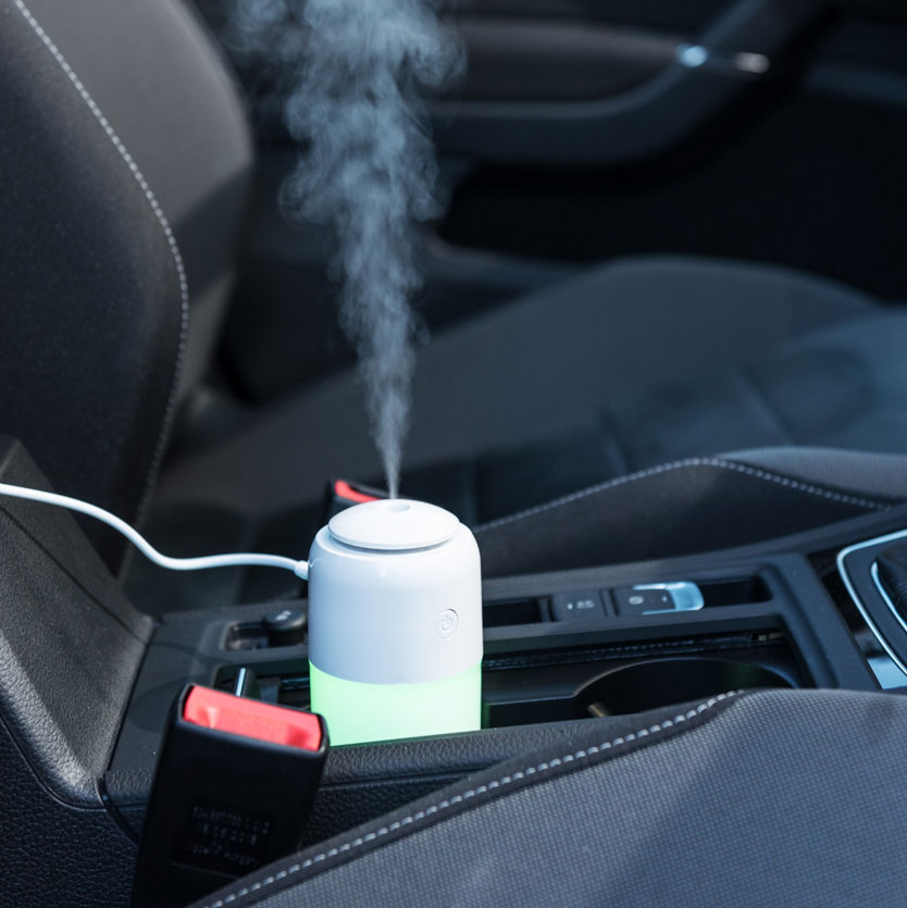 Párásító légtisztító többszínű LED fénnyel