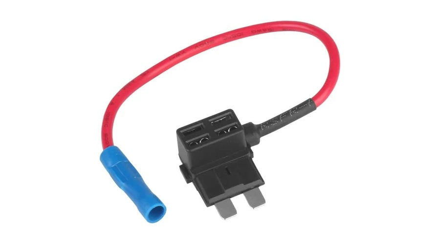 Biztosíték elosztó adapter 2db normál késes biztosítékhoz